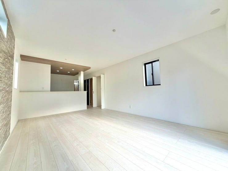 広いリビングです。