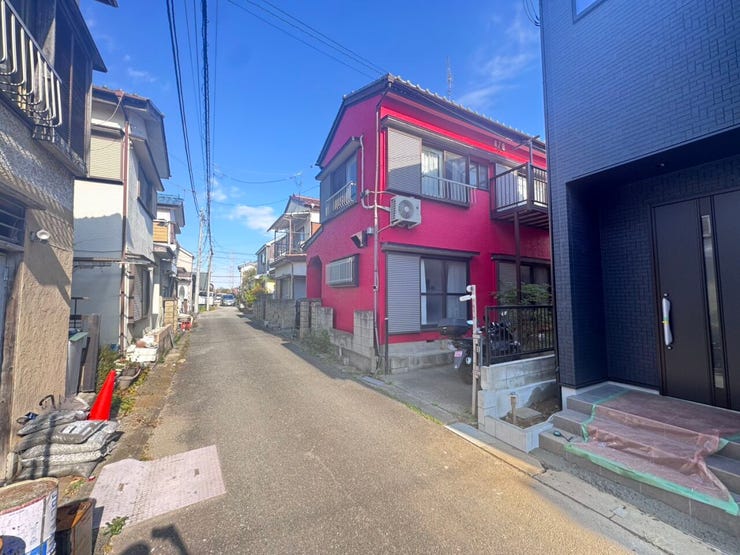 ◎前面道路(12/9撮影)