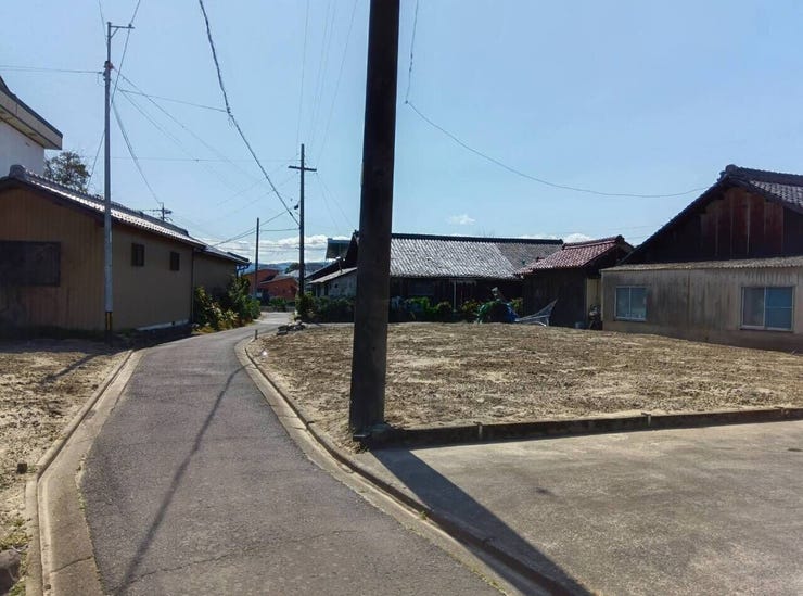 西側対象地 北側より撮影