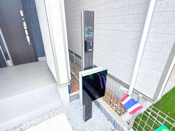 ◎機能門柱:A号棟(11/29撮影)