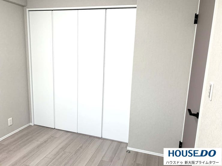 各洋室に大容量のクローゼットがついています♪
