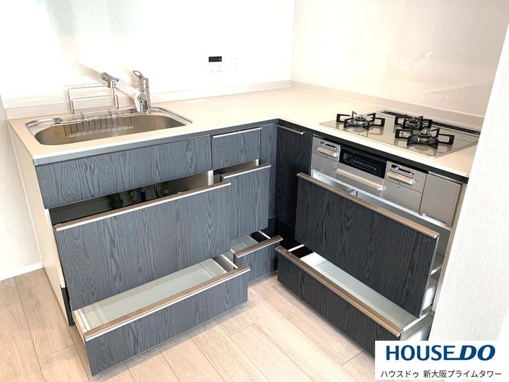 大容量の引き出し収納付き♪