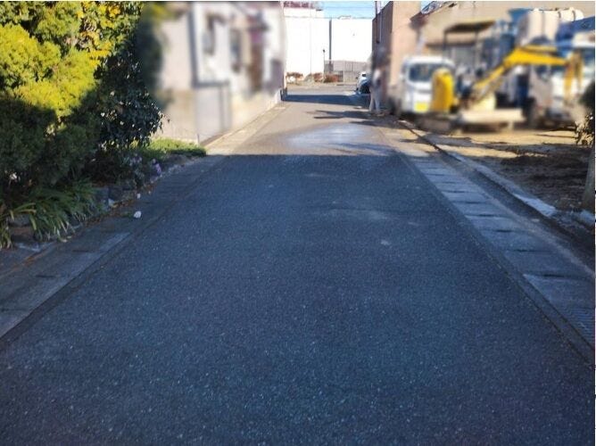 前面道路の様子です。