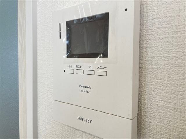 【モニター付きインターホン】