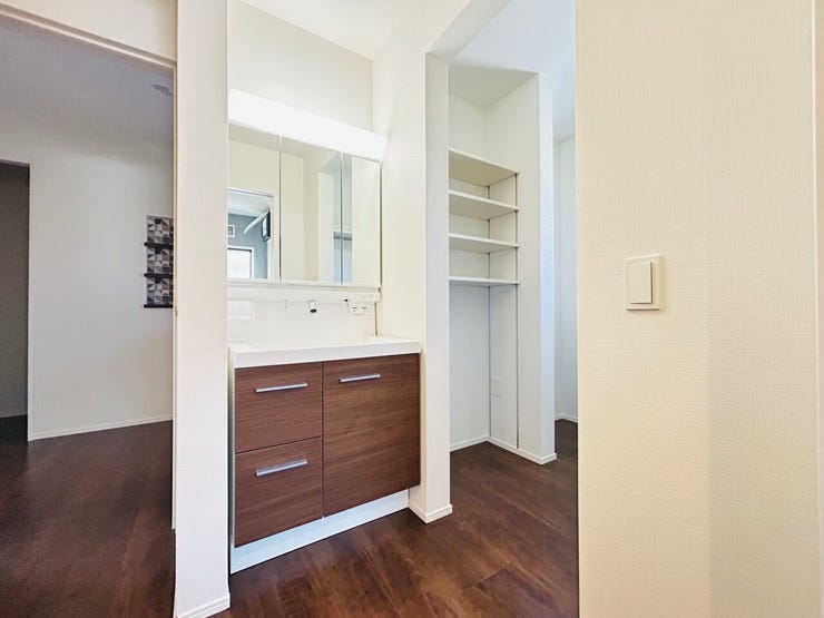 ◇清潔感溢れる洗面台☆