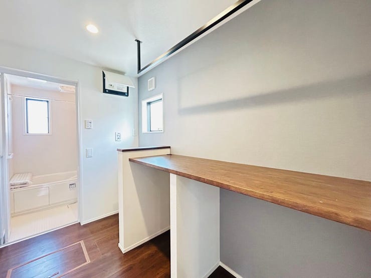 ◇干した洋服をその場で畳めます☆