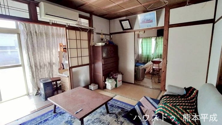 陸上自衛隊駐屯地に近い兎谷です