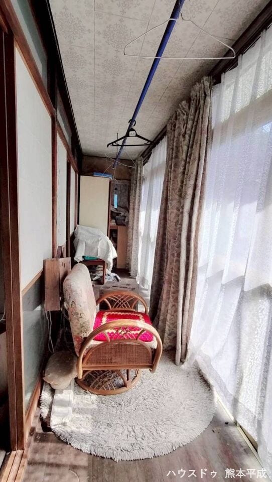 こちらの廊下は新築後に増築されております。