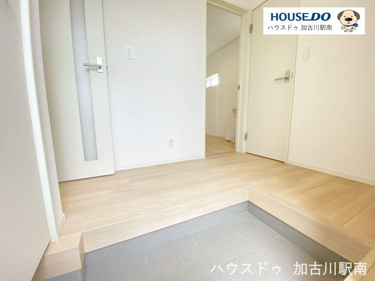 玄関横にシューズボックスがついているので、片付いた玄関がキープできます