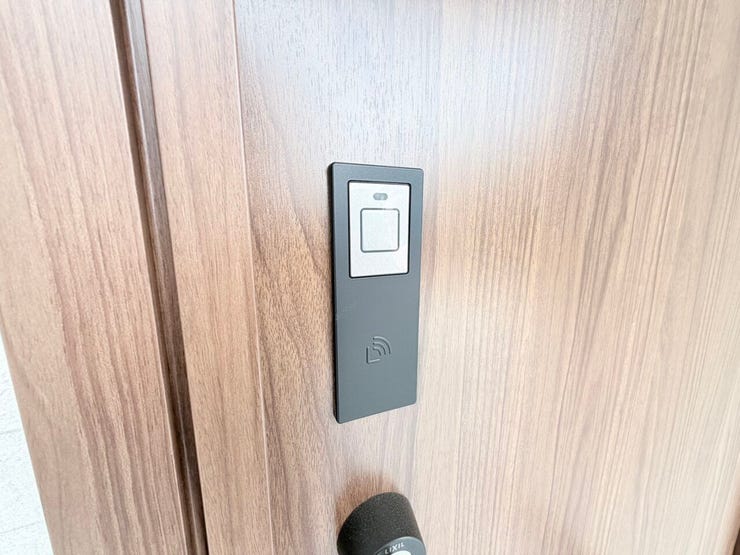 ◎カードキー(2/24撮影)
玄関ドアはカードキーに!手荷物が多いときは、簡単に開けられるので便利です!お子様に持たせる際もカードキーなら安心です!