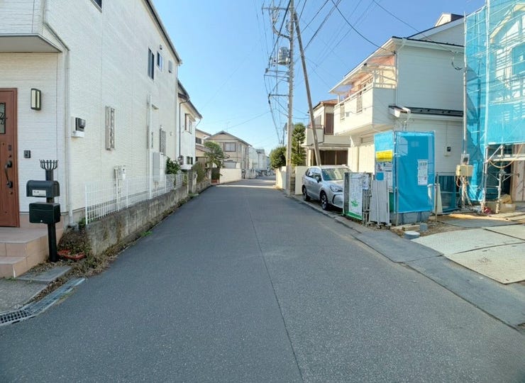 ◎前面道路(12/1撮影)