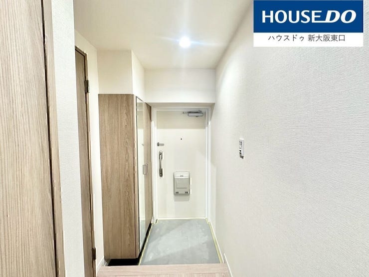 シューズインクロークがある玄関です。