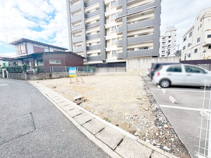 ◆苅田町京町売土地◆建築条件なし◆更地渡し◆小学校まで徒歩8分◆プロパンガス◆上水道◆下水道