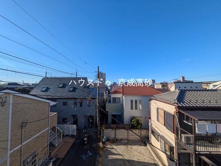 住戸からの眺望です。陽当り、通風良好です。