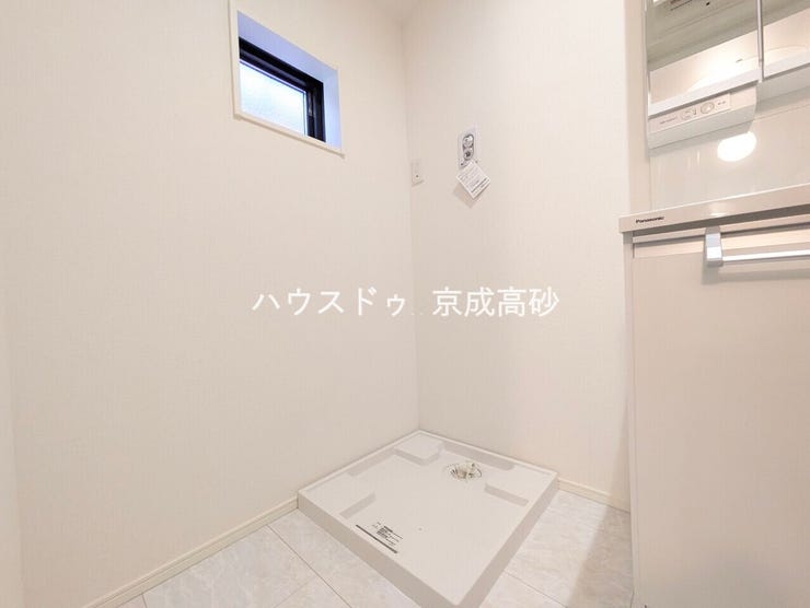 洗濯機置き場です。