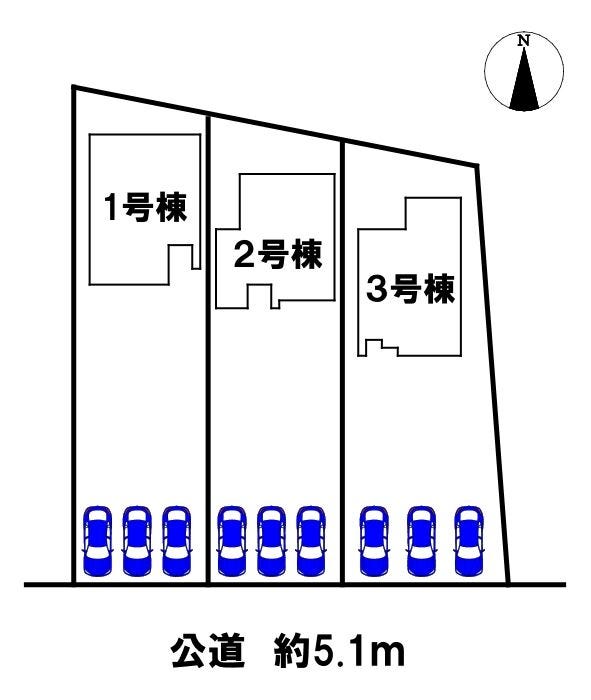 【区画図】
2号棟