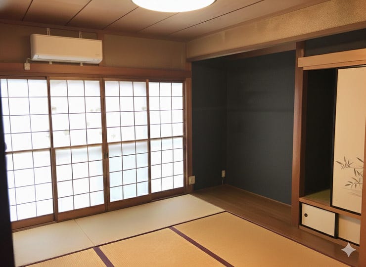 *1階*(CG加工)
柔らかい畳の敷かれた和室は、ゆっくりくつろげるスペースになりそうです。