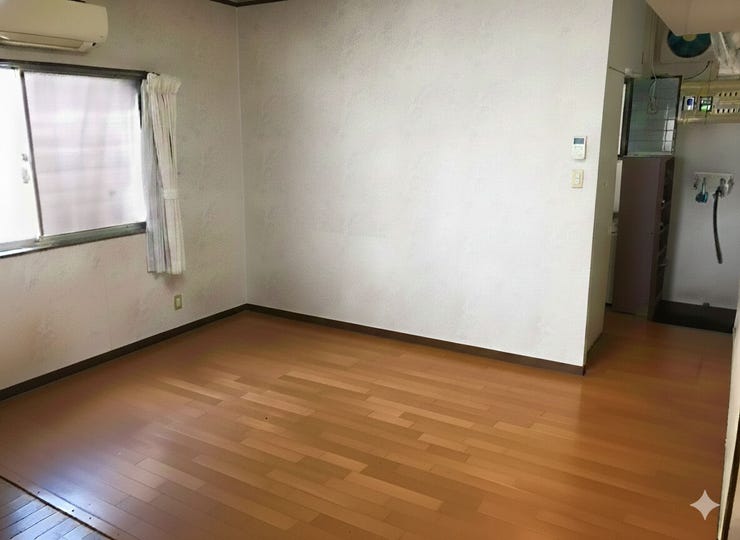 広々としたダイニングで、ご家族との会話も弾みそうですね。和室が隣接しているので、扉を開けて広くお使いいただくことも可能です。(CG加工)