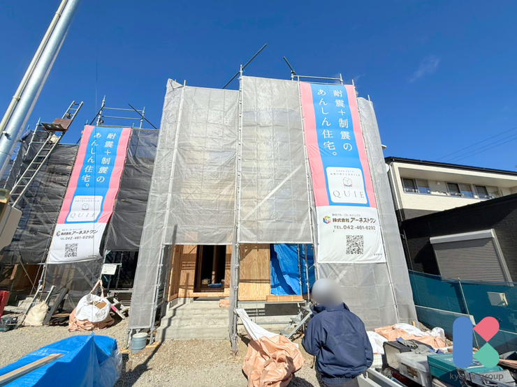 【外観】
基礎工事中♪現地確認をご希望の際はお問い合わせください!