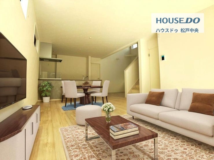 ◎リビング(2/1撮影)
ご家族間の会話も広がるリビング階段を採用しました!
忙しい朝の時間帯でもご家族と顔合わせられそうです♪
※家具はCGになります。