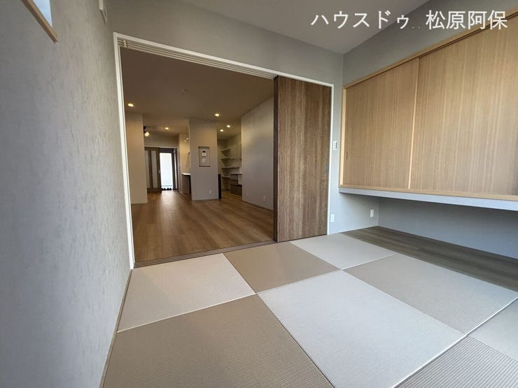 21帖のLDK横に4.5畳の和室