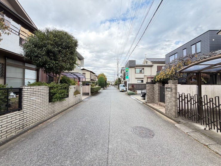 ◎前面道路(11/18撮影)