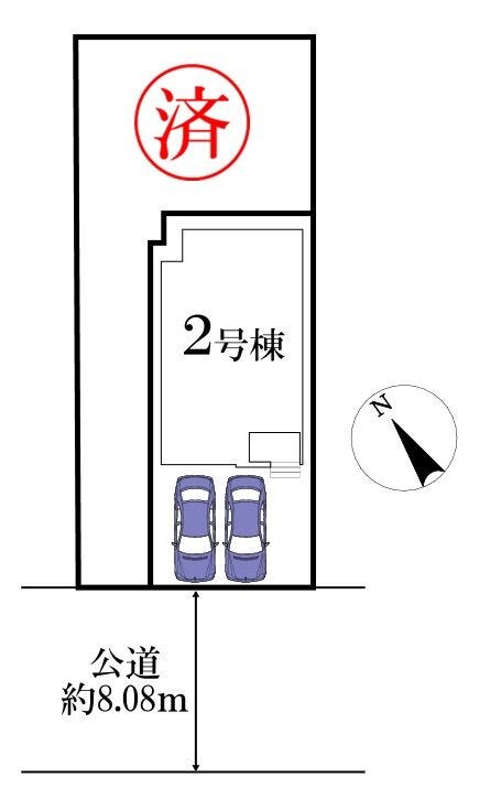 ◎区画図:2号棟