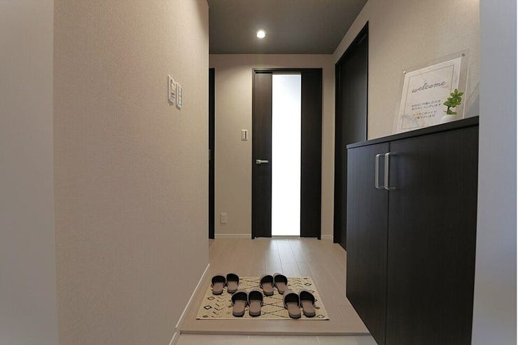 シューズボックスがある玄関です。