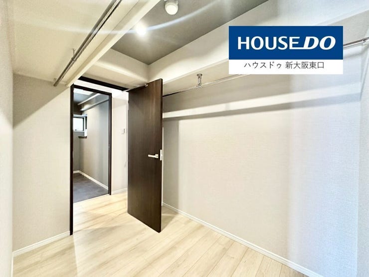 あこがれのウォークインスルークローゼット