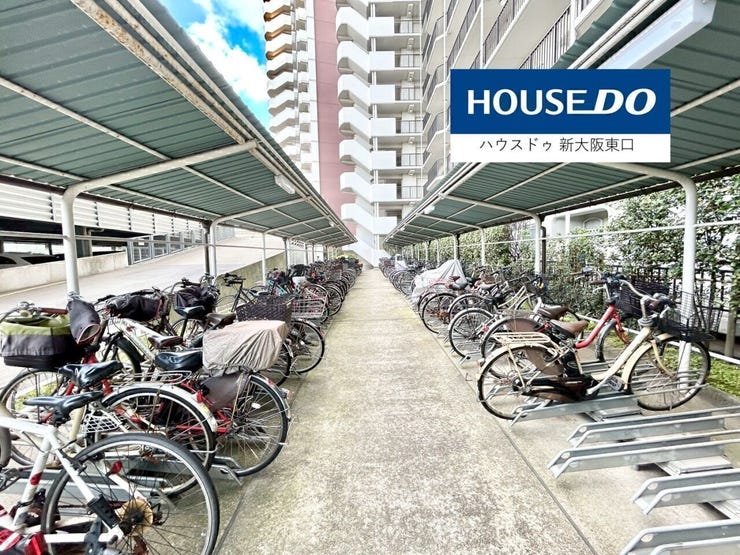 敷地内の駐輪場