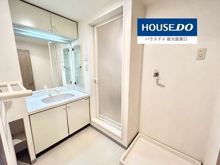 ゆったり広めの洗面スペース