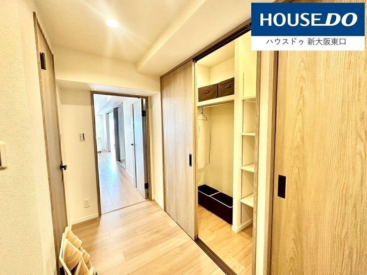 室内洗濯機置き場♪脱衣所スペースはコンパクト