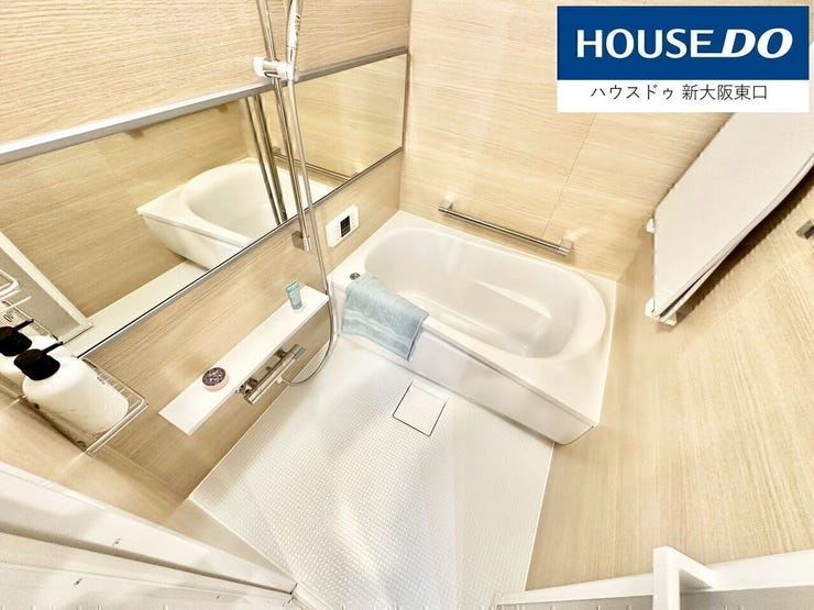 浴室乾燥機付きバスルーム♪