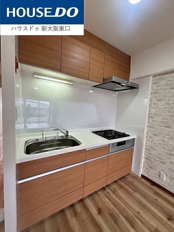 壁付の綺麗なキッチン★お料理も捗りそうですね♪