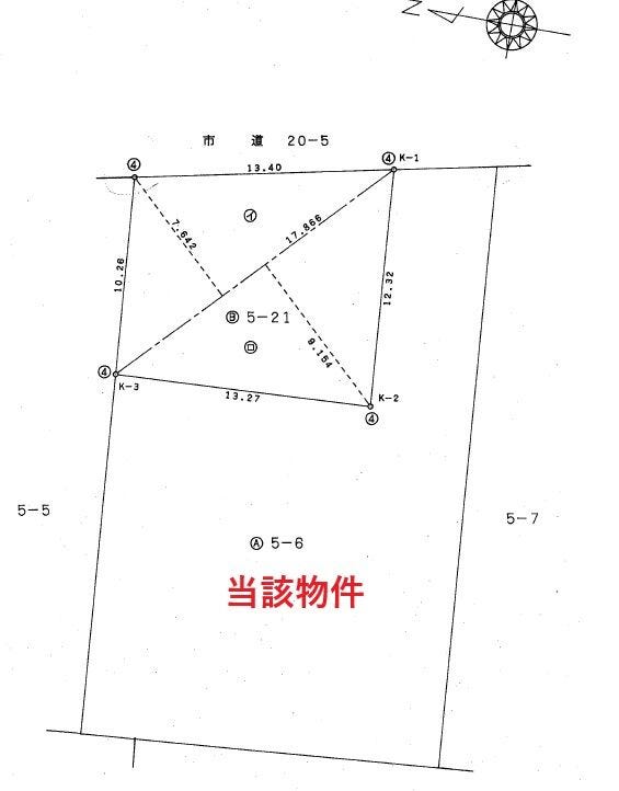 東谷山４丁目 売土地