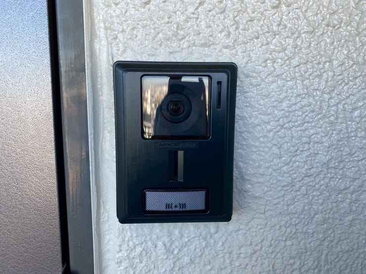 モニター付きインターホン