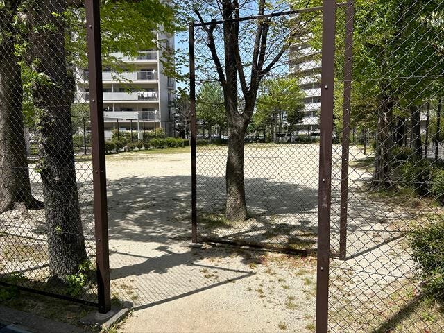 広々とした広場があります。