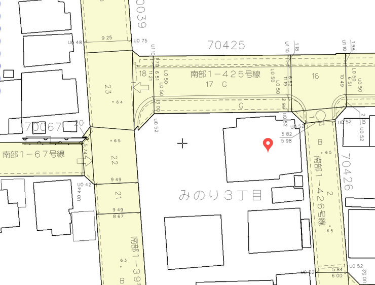 ご参考・ふくいマップ(道路台帳)