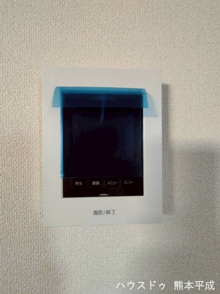 リビングで来訪者の確認ができます!