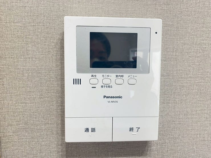 モニター付きインターホン