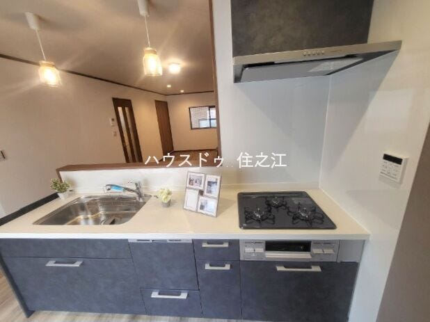 後片付けもラクラクな食洗機付です。忙しいママをサポート