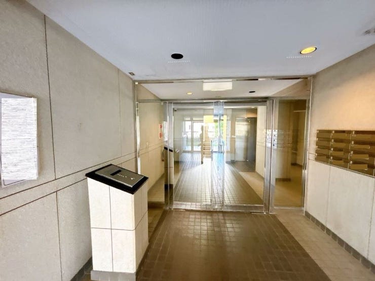 安心のオートロック付きマンション。