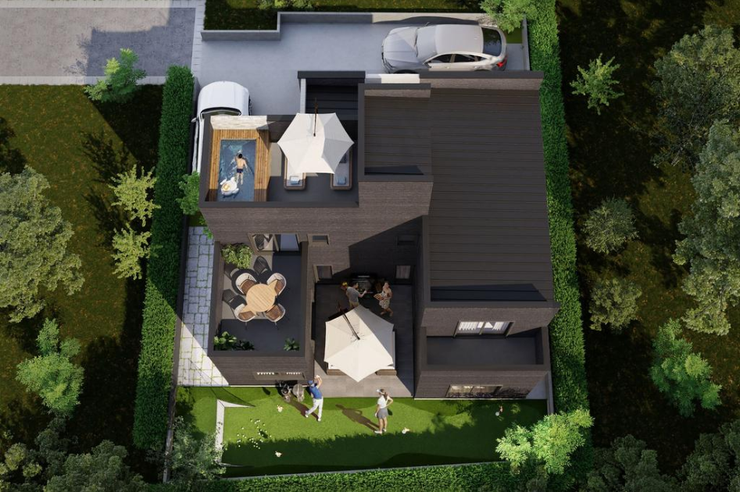 【Image Perspective】
上から見た完成予想図です!
資料請求はハウスドゥ北宿通りまでお問い合わせください!
※あくまでもイメージ画像になります。