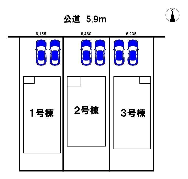 【区画図】
2号棟