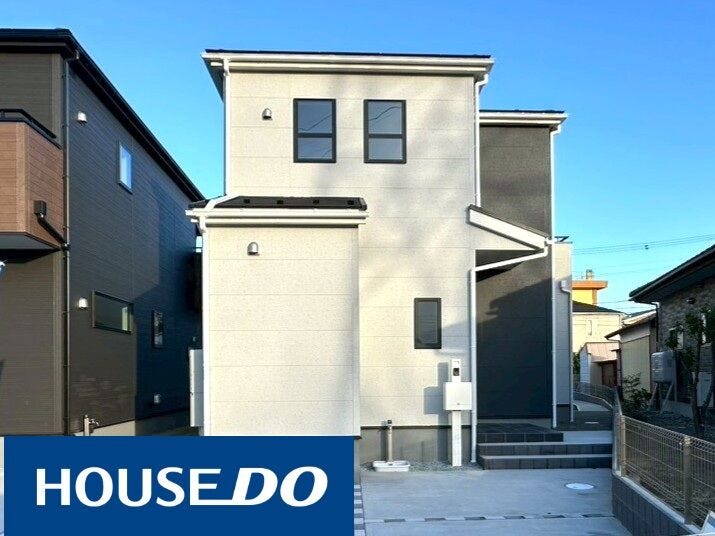 【外観】
長期優良住宅♪住みよい間取りのお家が完成しました♪