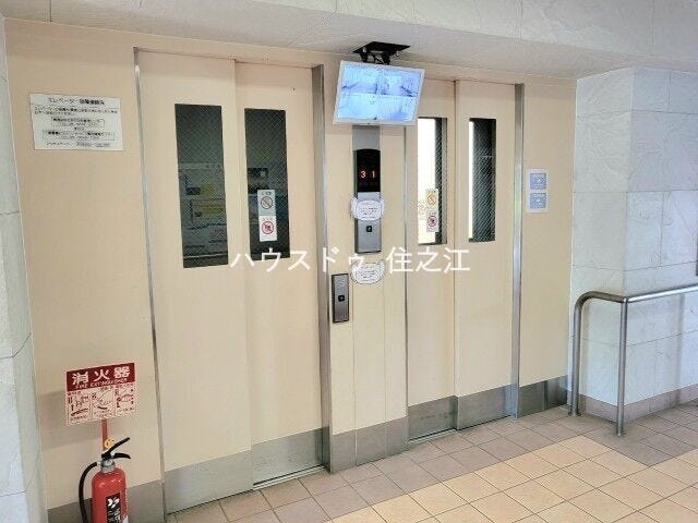 ★エレベーター完備。モニター付きなのも嬉しいポイントですね♪