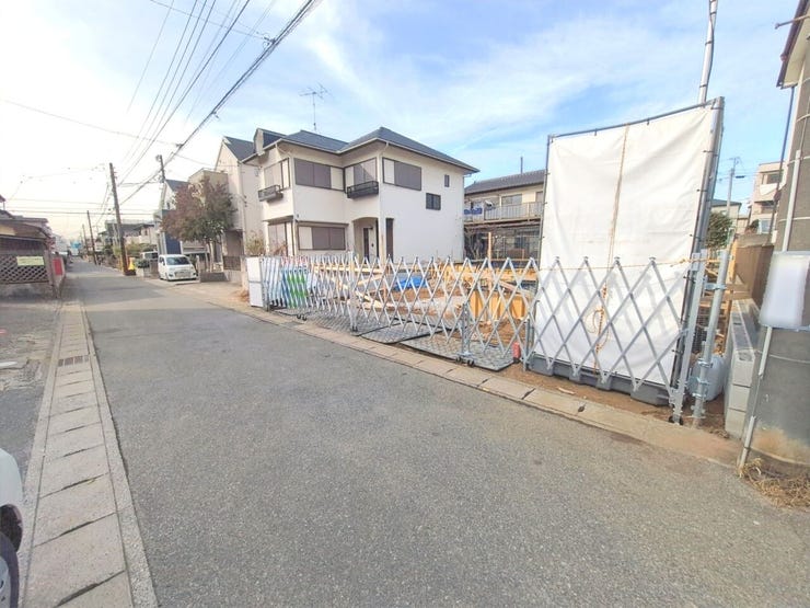 ◎前面道路(1/15撮影)