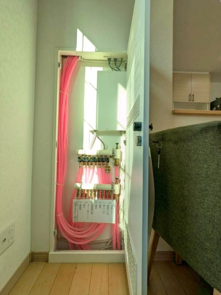 全館床暖房システム