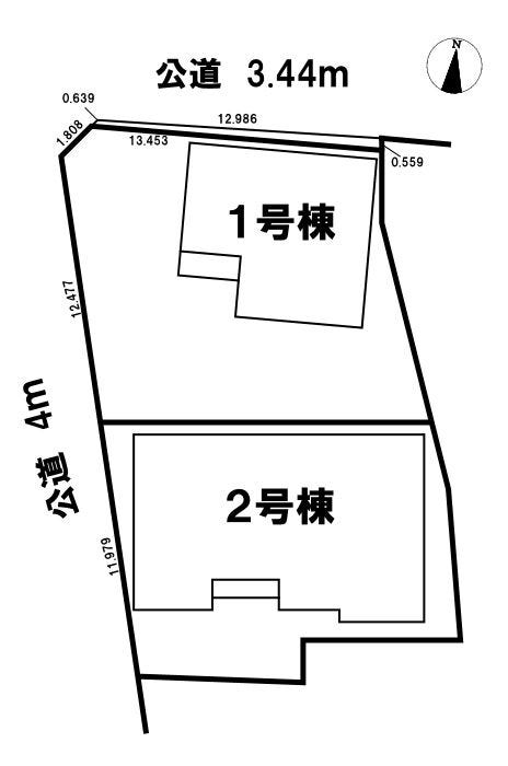 【区画図】
1号棟