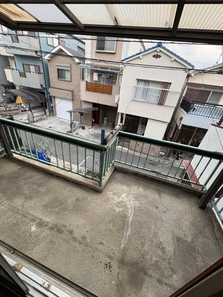 日当たり良好のバルコニー♪